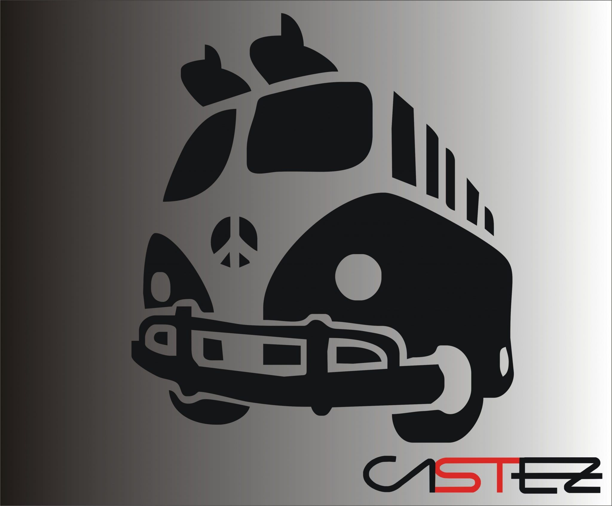 Adhesivo Furgoneta Surf