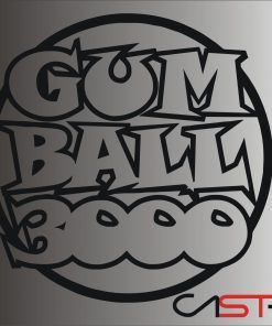 Adhesivo Gumball 3000
