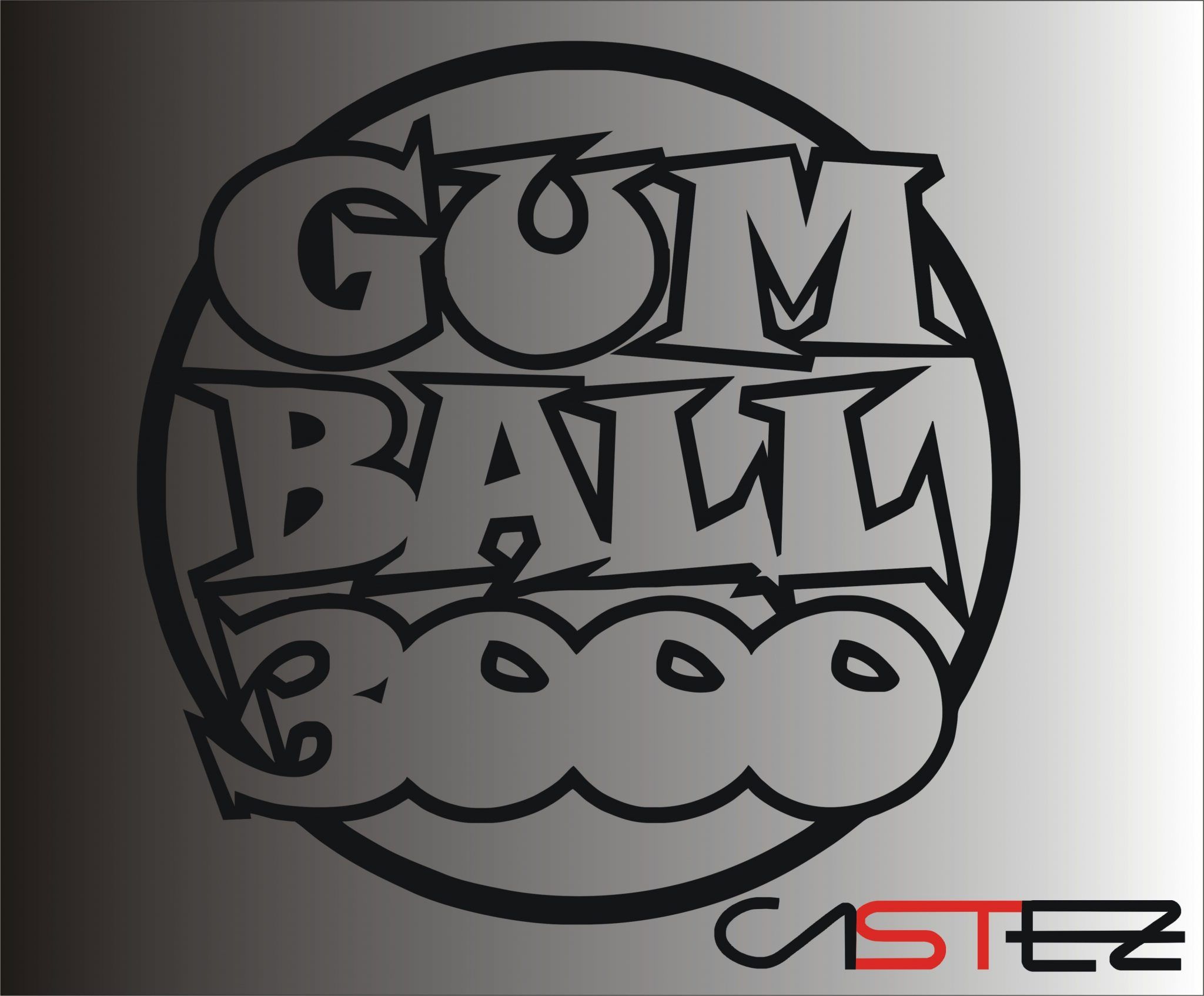Adhesivo Gumball 3000