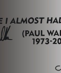 Adhesivo Paul Walker