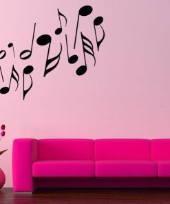 Alternative view of Adhesivo Notas Música