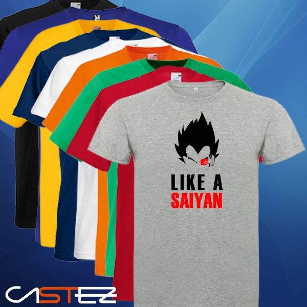 Camiseta Like a Saiyan