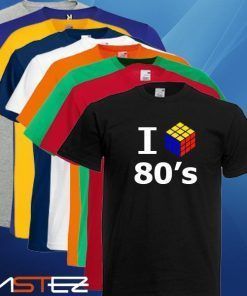 Camiseta cubo 80's
