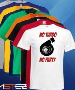 Camiseta No turbo No party