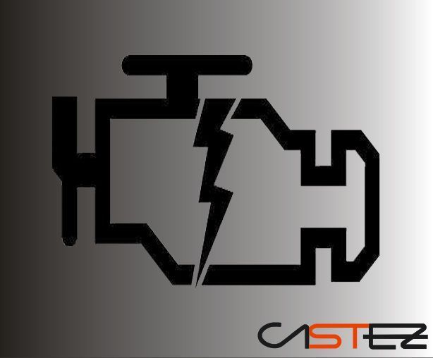 Adhesivo Revisar Motor