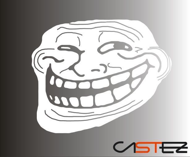 Adhesivo Trol Face