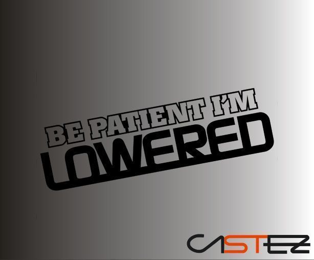 Adhesivo Be patient