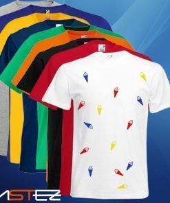 Camiseta helados cucuruchos