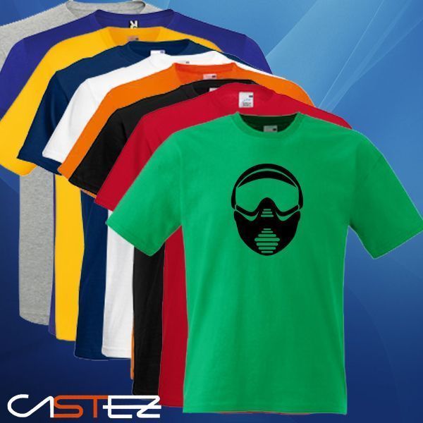 Camiseta Máscara Paintball
