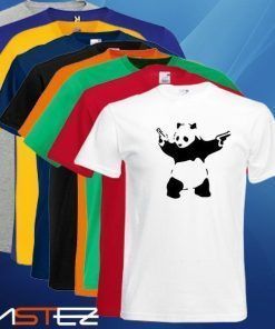Camiseta Panda Pistolas