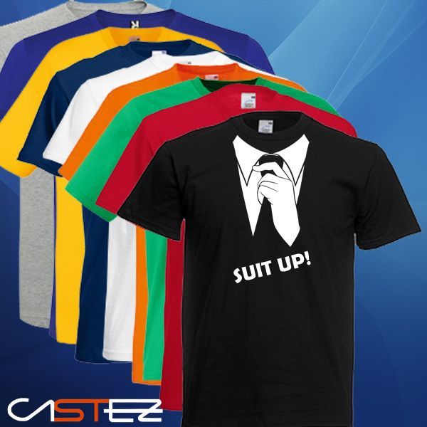 Camiseta Suit Up!