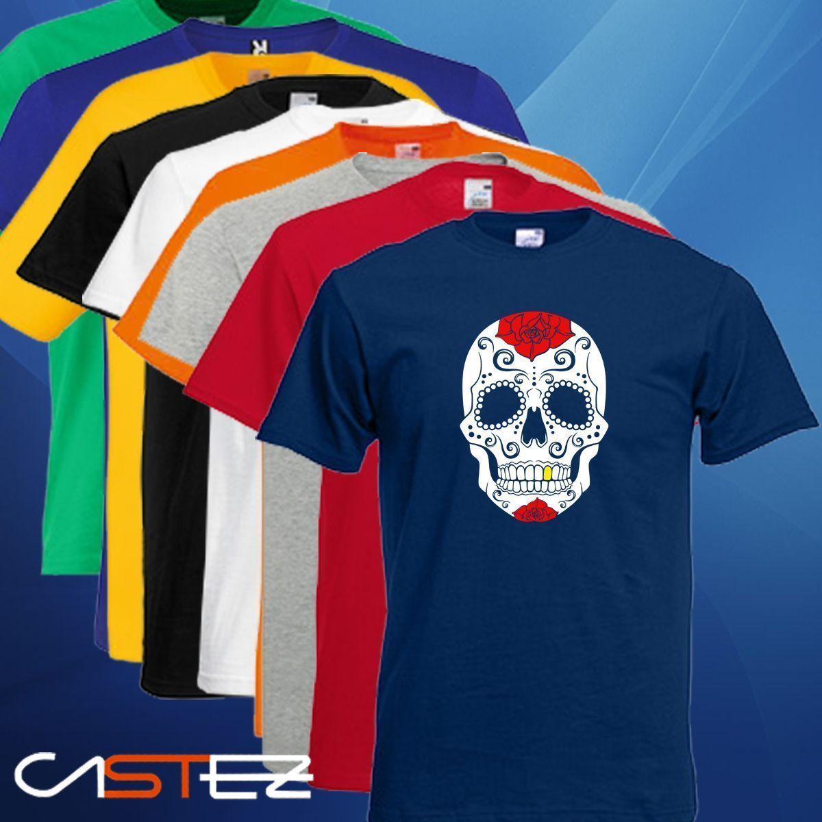 Camiseta Calavera Mejicana