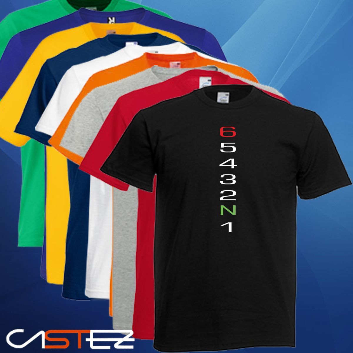 Camiseta Marchas Moto