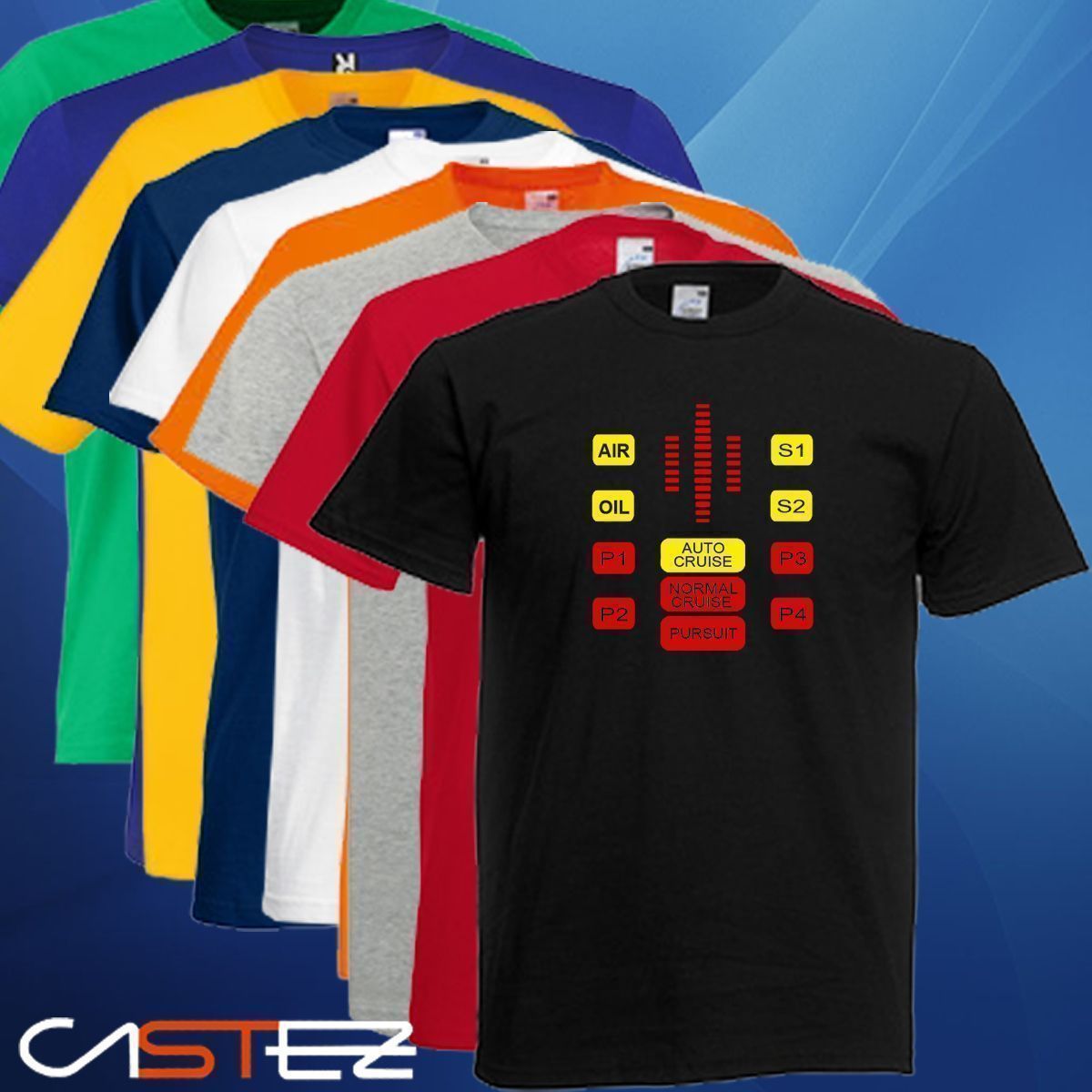Camiseta Coche fantástico panel