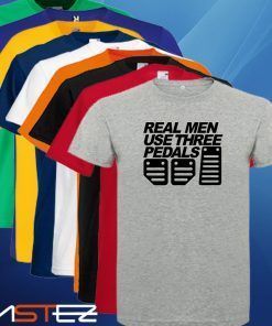 Camiseta Real men use 3 pedals