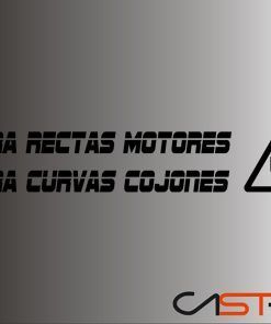 Adhesivo Para rectas motores...