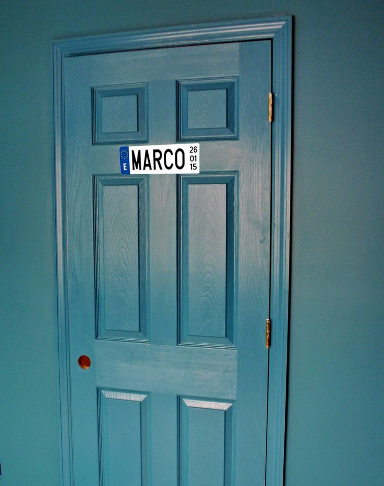Mini Matrícula decorativa personalizada - Imagen 5