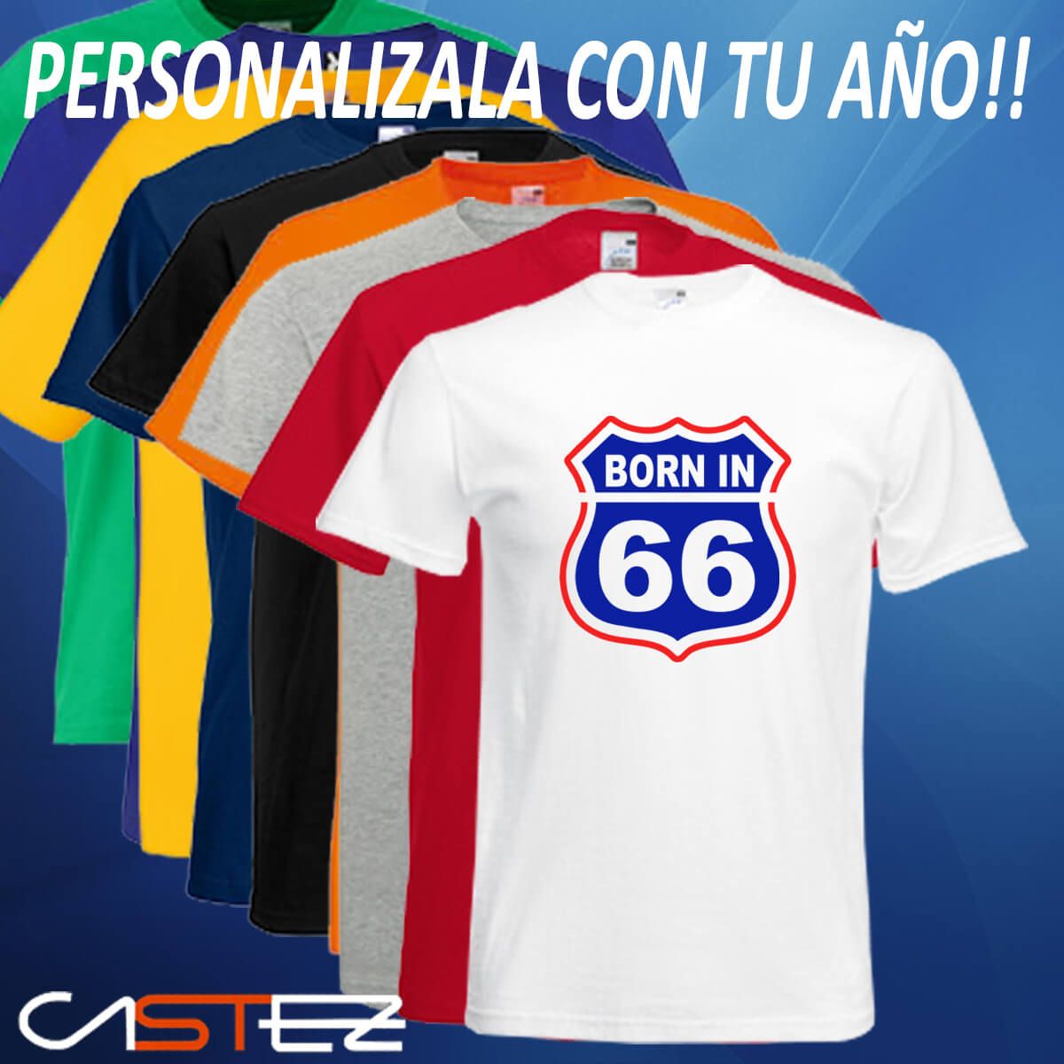 Camiseta Nacido en...Ruta 66