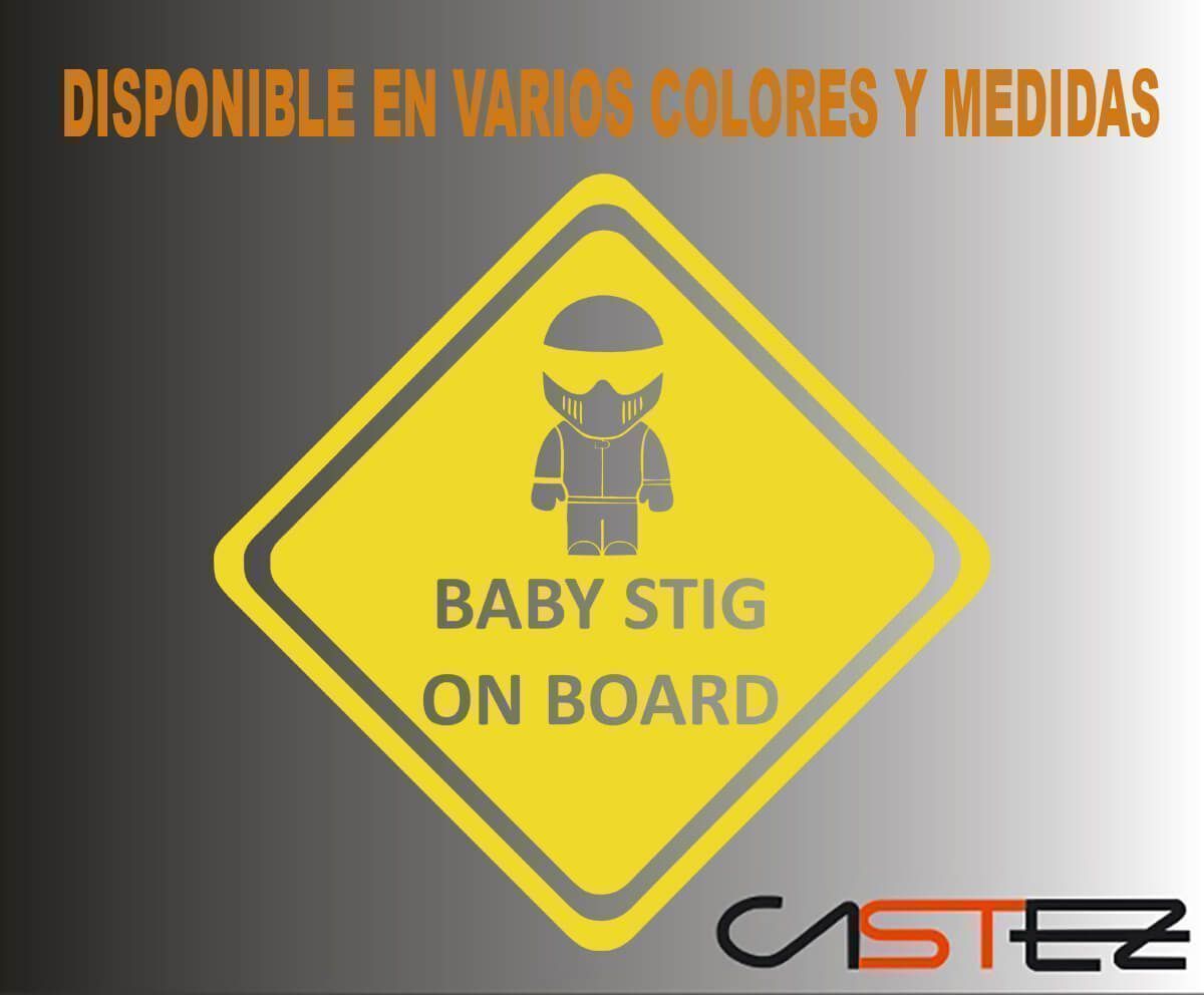 Adhesivo Bebe a bordo Stig