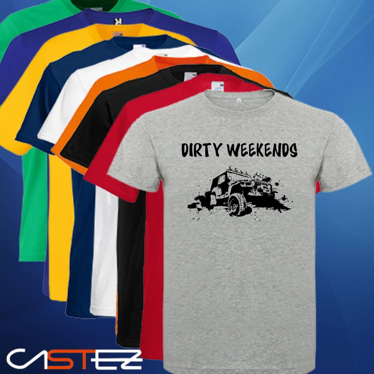 Camiseta Dirty Weekend 4x4