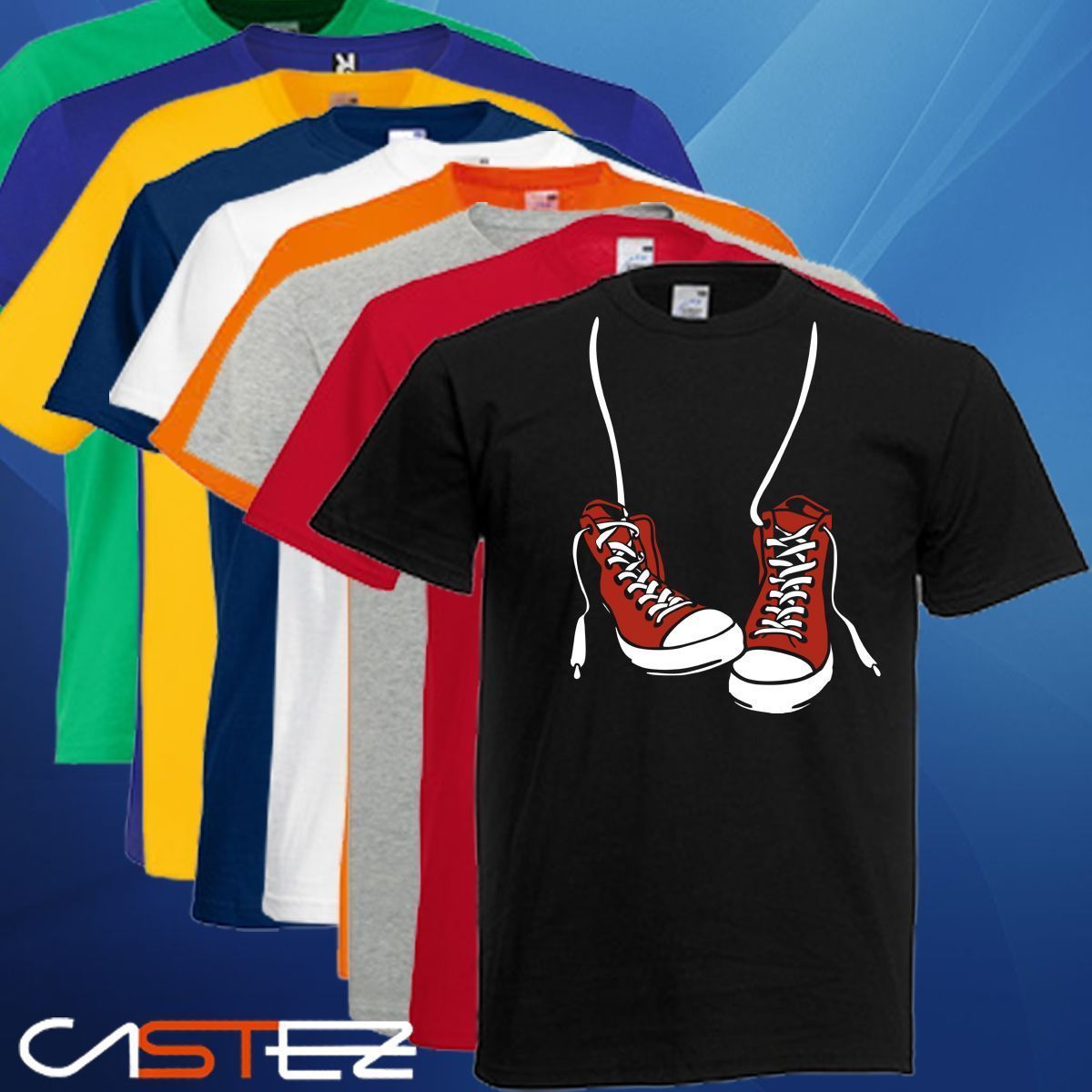 Camiseta Zapatillas colgadas