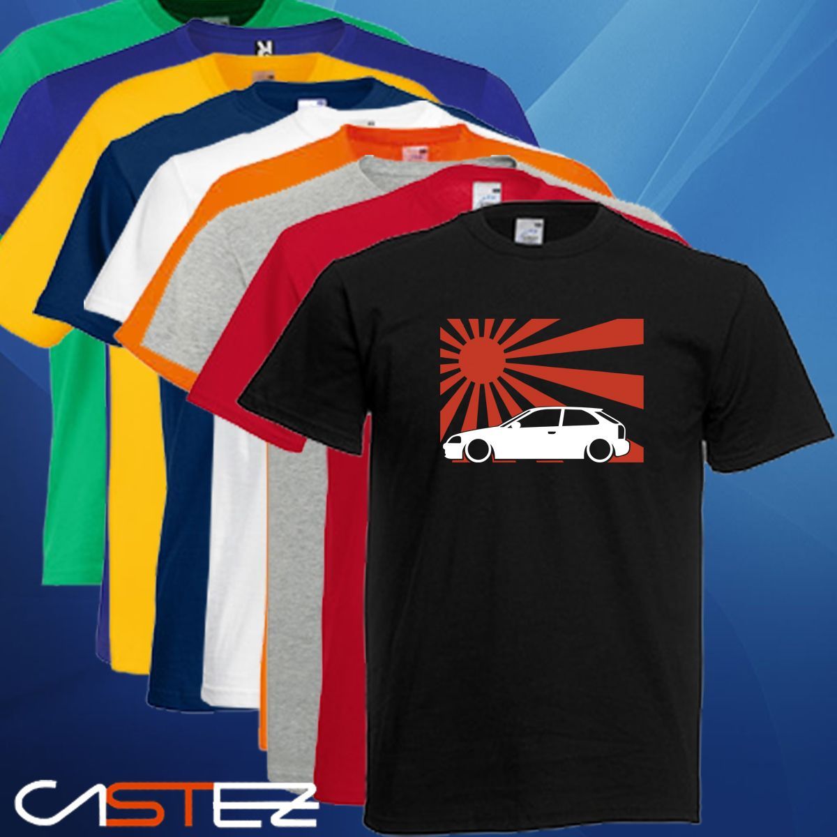 Camiseta Sol naciente Civic ek