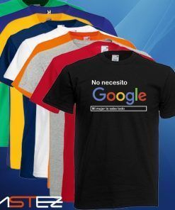 Camiseta No necesito Google