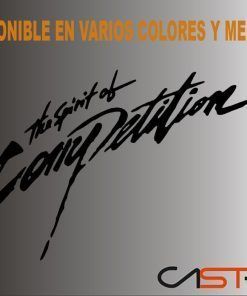 Adhesivo The spirit of competition