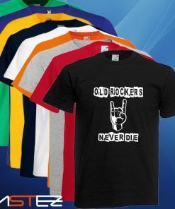 Camiseta Old Rocker Never Die