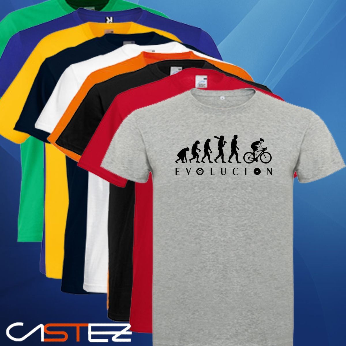 Camiseta Evolucion ciclista