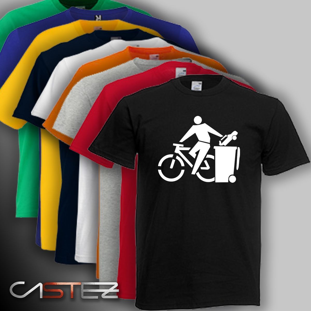 Camiseta Ciclista verde
