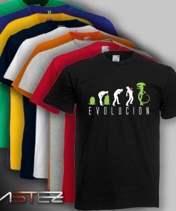 Camiseta Evolución alien