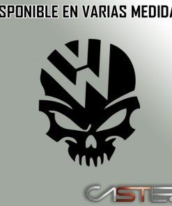 Adhesivo Calavera VW