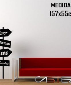 Vinilo Señal Amor risas