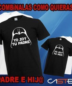 Camiseta padre hijo/a yo soy tu padre