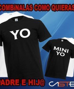 Camiseta padre hijo/a Yo - mini Yo