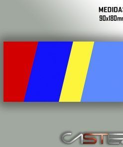Adhesivo PTS Bandera