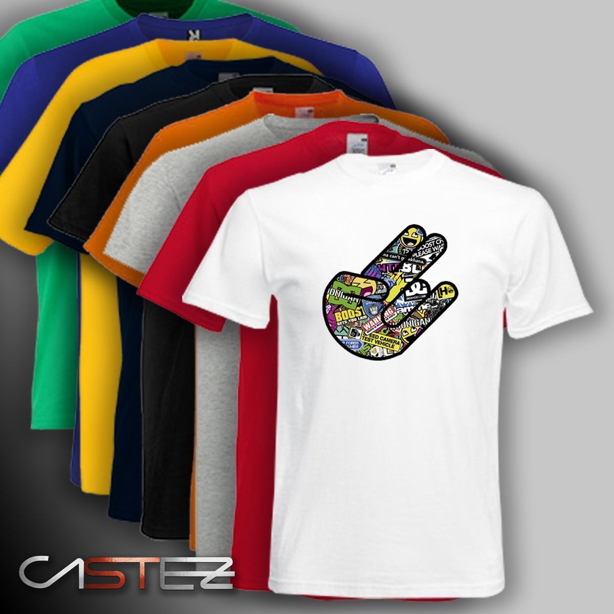 Camiseta Shocker Sticker Bomb