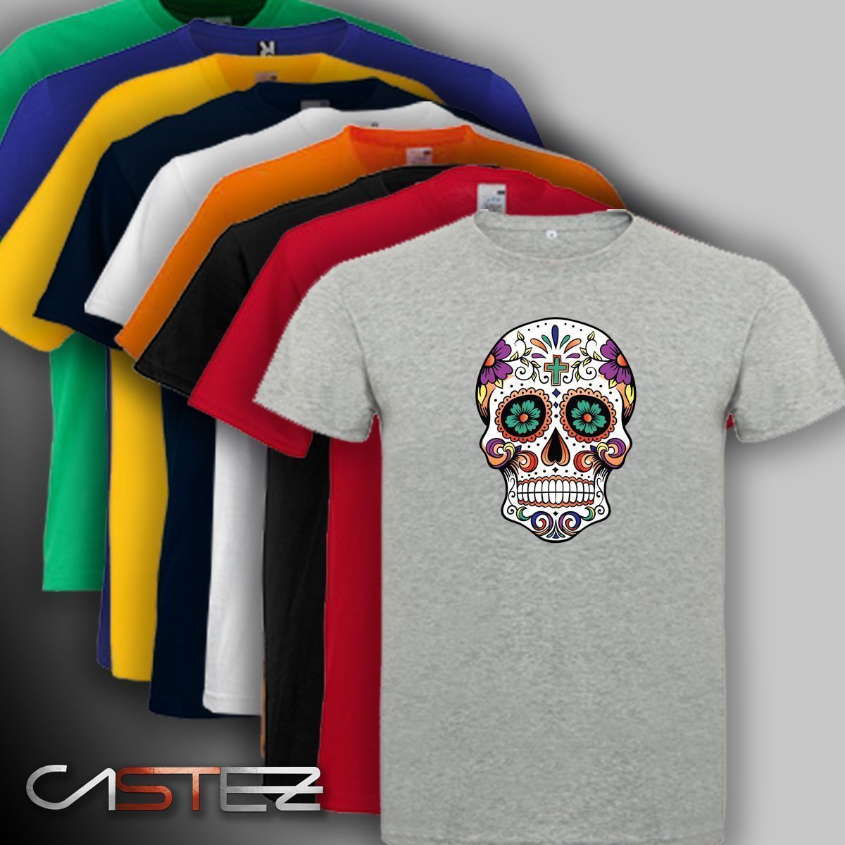 Camiseta Calavera mejicana #2