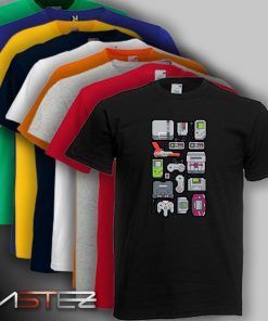 Camiseta 8 Bit Consola