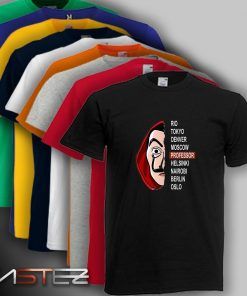 Camiseta Mascara papel
