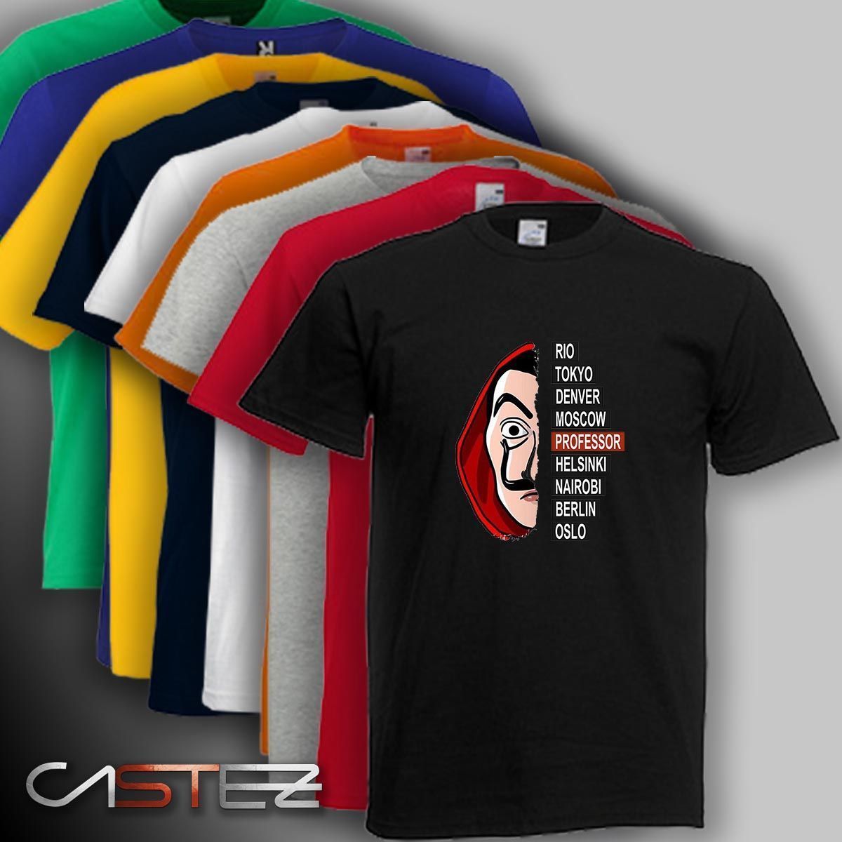 Camiseta Mascara papel
