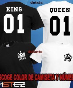 Alternative view of Camiseta King Queen