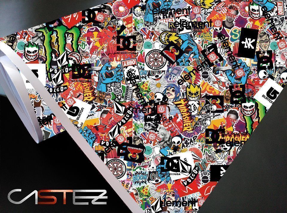 Vinilo Sticker Bomb modelo 2