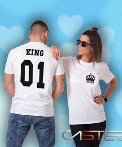 Camiseta King Queen