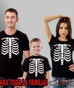Camiseta Familia Esqueleto