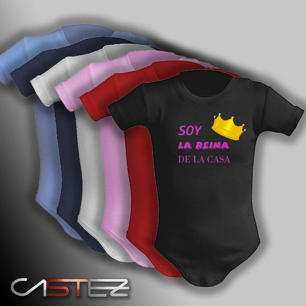 Body Bebe Soy la Reina de mi Casa