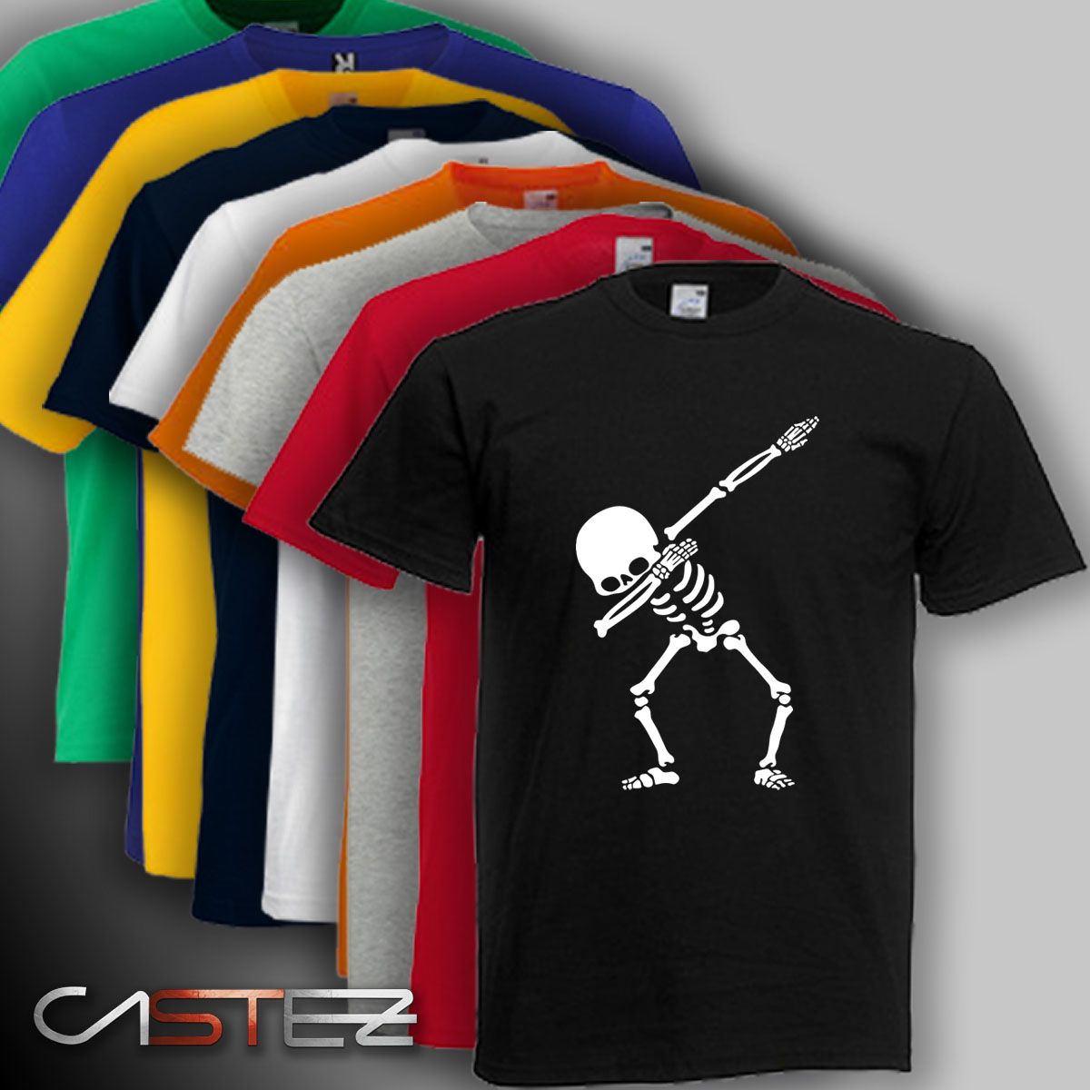 Camiseta Esqueleto Dab