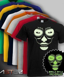 Camiseta Luminiscente Catrina