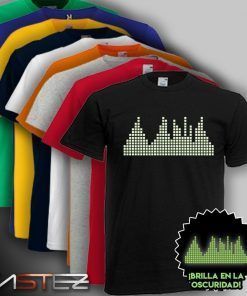 Camiseta Luminiscente Ecualizador